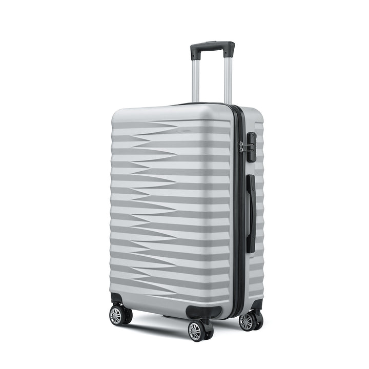 Unisex Stylish Textured Hard Shell Spinner Suitcase Kalsten