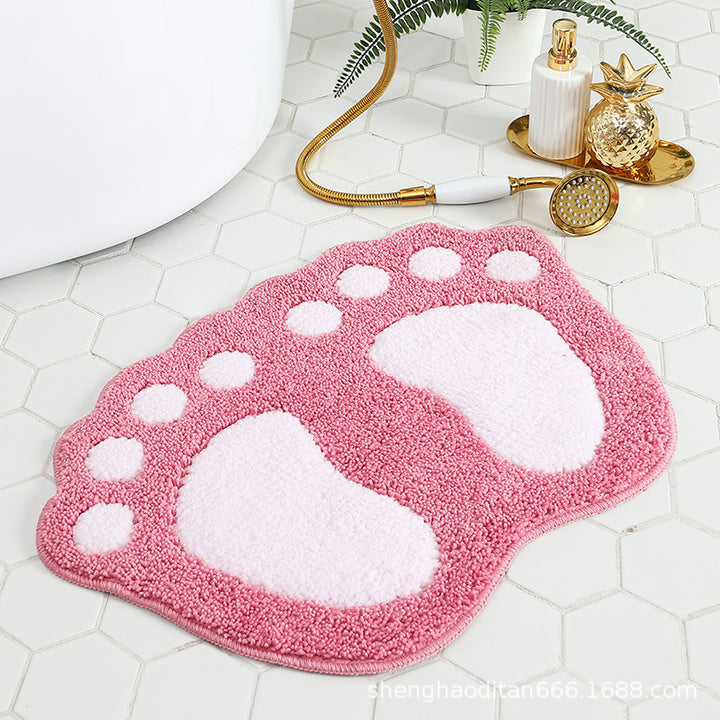 Paw Print Decorative Entrance Mat