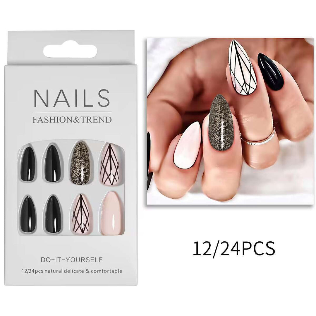 Creative Press-On Nail Design Kalsten
