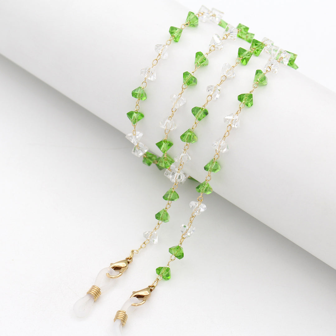 Heart Shaped Beaded Eyewear Chain Kalsten