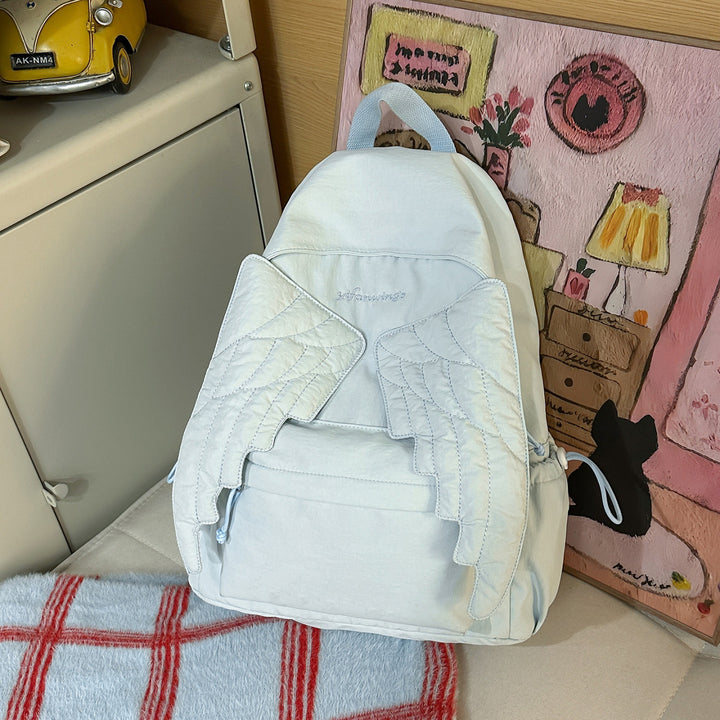 Playful Winged Design Backpack