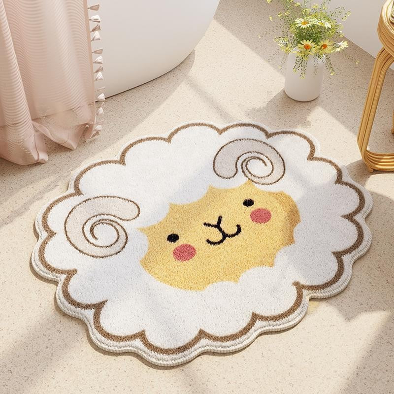 Fun Polar Bear Bath Mat Kalsten