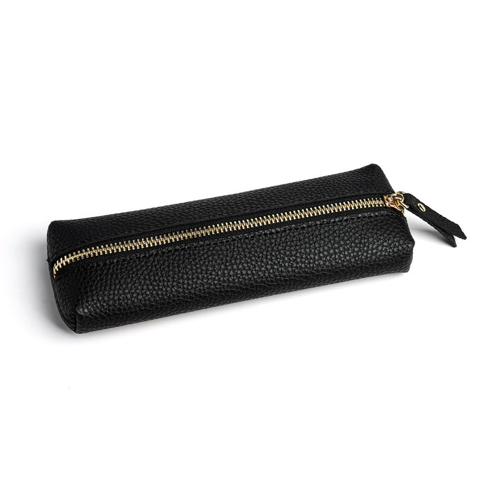 Leather Zippered Pencil Case Kalsten