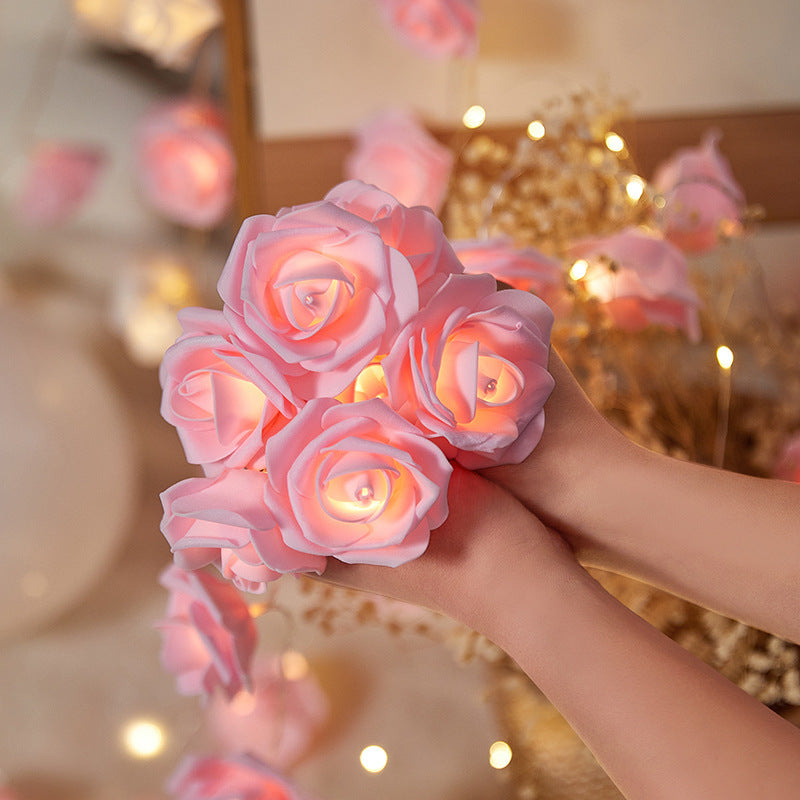 Decorative LED rose string lights Kalsten