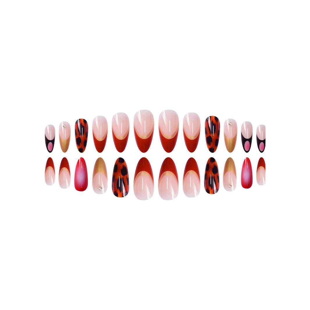 Artistic Stiletto Press-On Nail Designs Kalsten