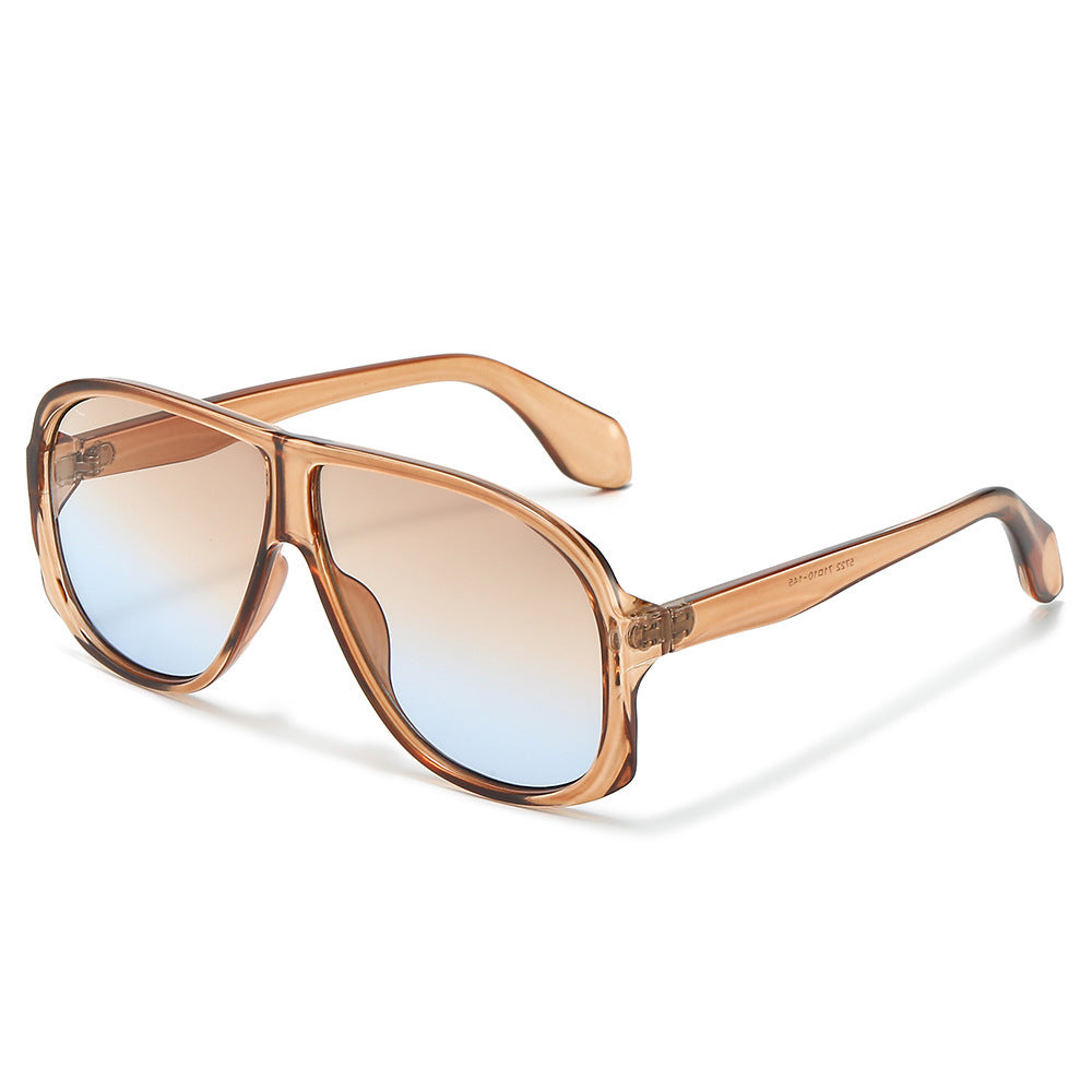 Stylish Oversized Shield Sunglasses Kalsten