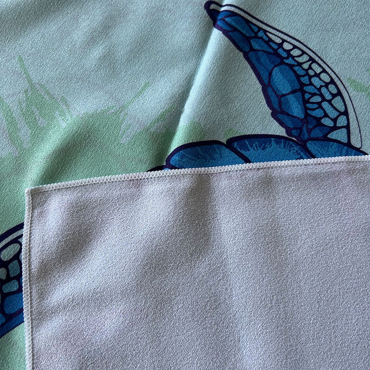 Beach towel with maritime star pattern Kalsten