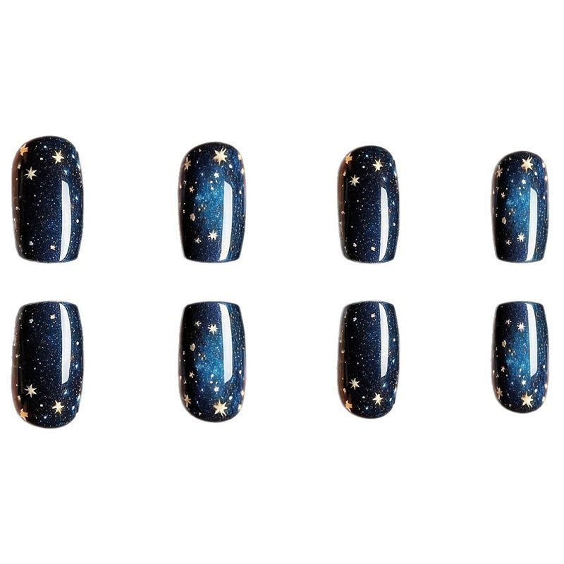 Celestial Starry Night Press-On Nail Set Kalsten