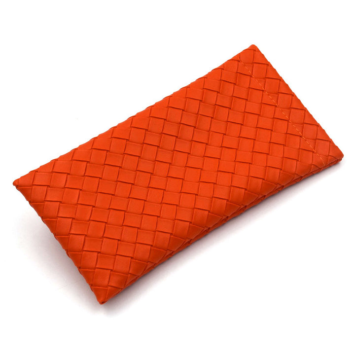 Woven Leather Clutch Wallet Kalsten