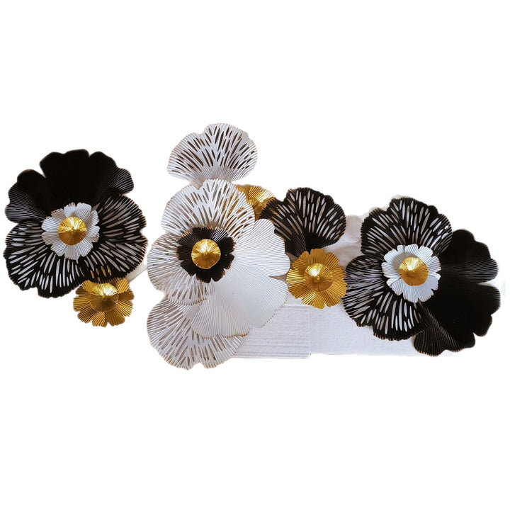 Artistic Floral Metal Wall Sculpture Kalsten 1789208526