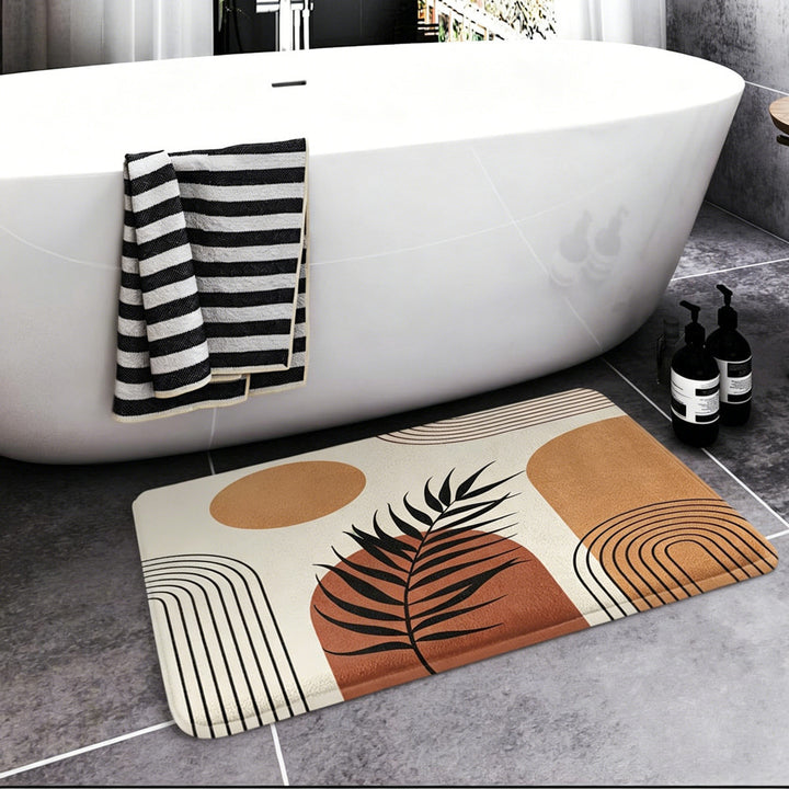 Coastal Nautical Bath Mat Kalsten