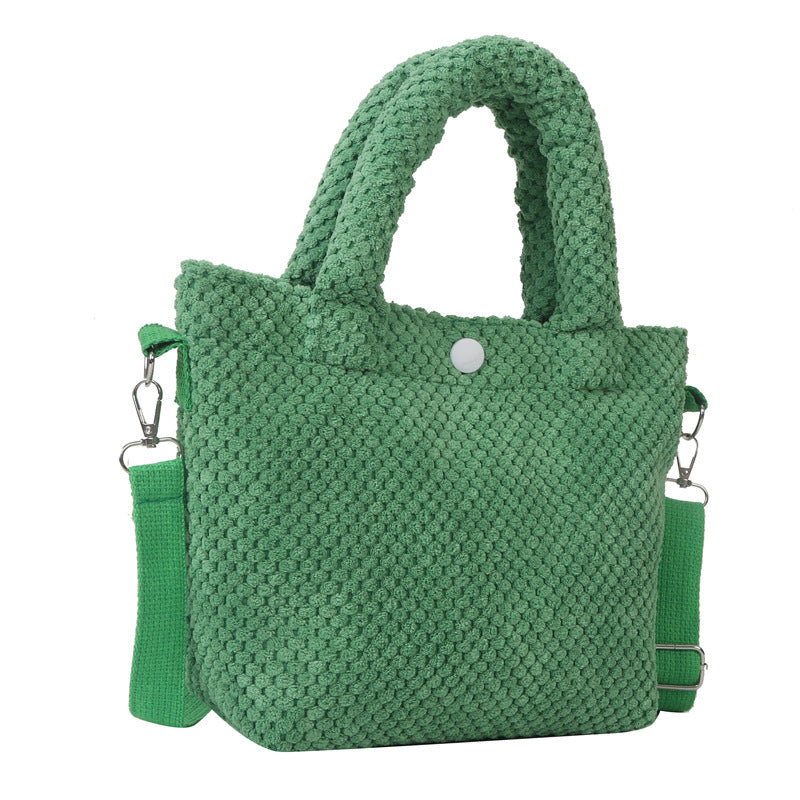 Stylish Soft Fabric Handbag