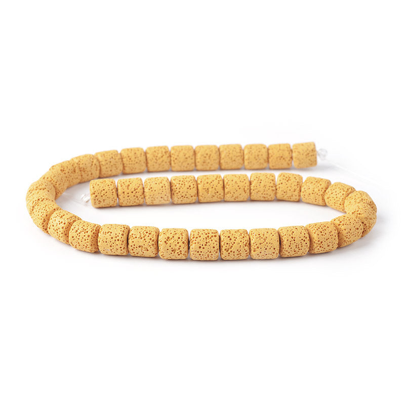 Natural Lava Stone Bead Necklace Kalsten
