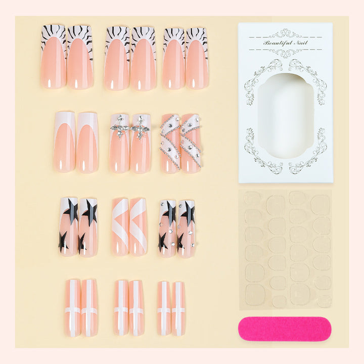 Elegant Press-On Nail Art Kit Kalsten
