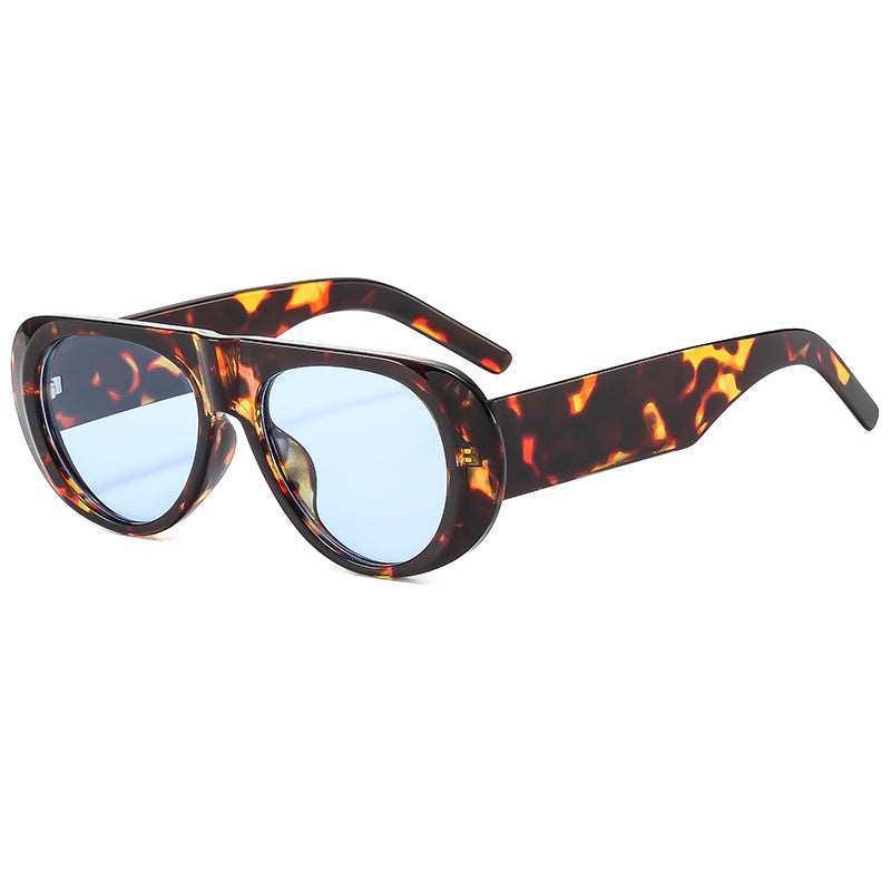Contemporary Oversized Shield Sunglasses Kalsten