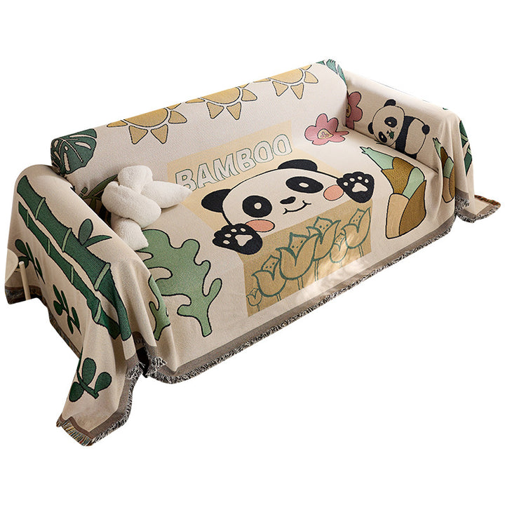 Decorative Panda Throw Blanket