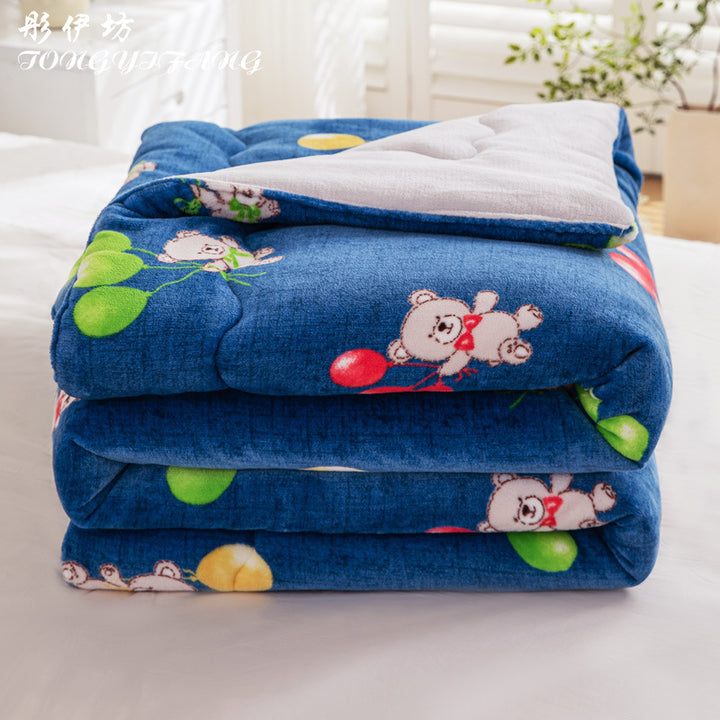 Ladies cuddly blanket made of fluffy microfiber fabric Kalsten