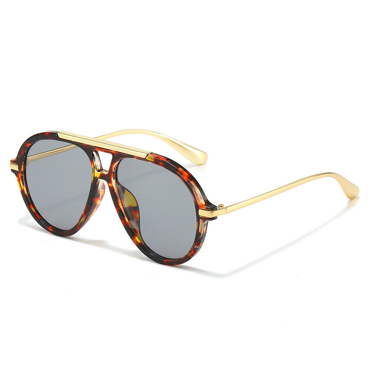 Fashion-Forward Futuristic Round Sunglasses Kalsten