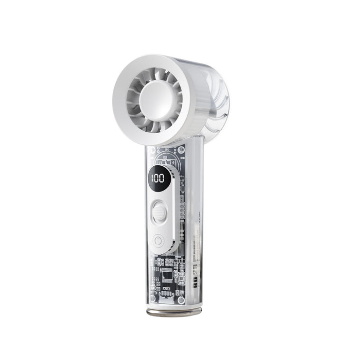 Unisex portable high-performance fan with LED display Kalsten