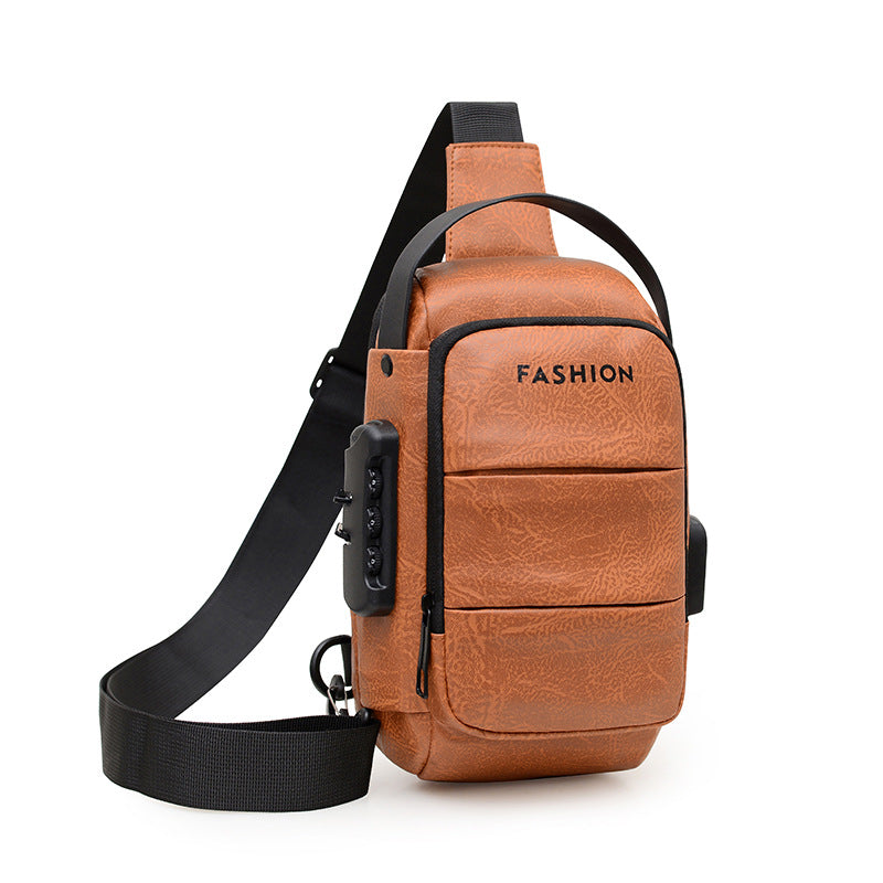 Stylish Crossbody Leather Bag Kalsten