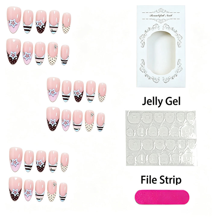 Creative Decorative Press-On Nail Art Set Kalsten