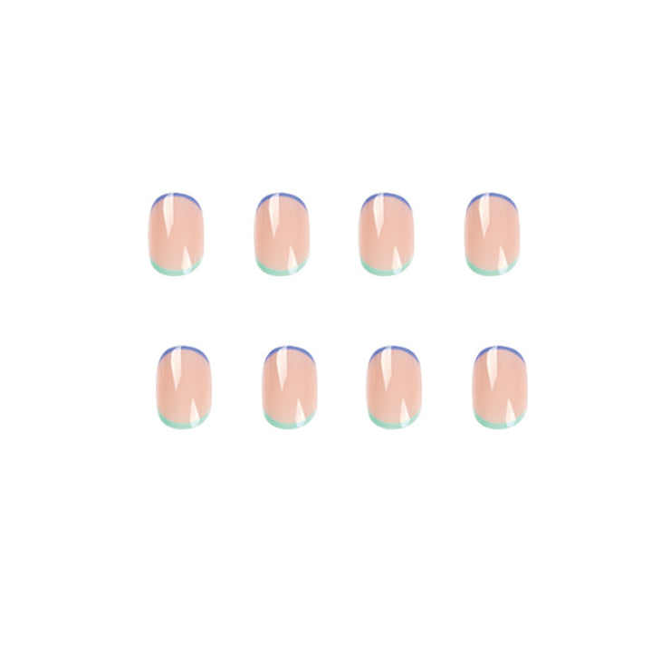 Artistic Nail Art with Creative French Tips Kalsten
