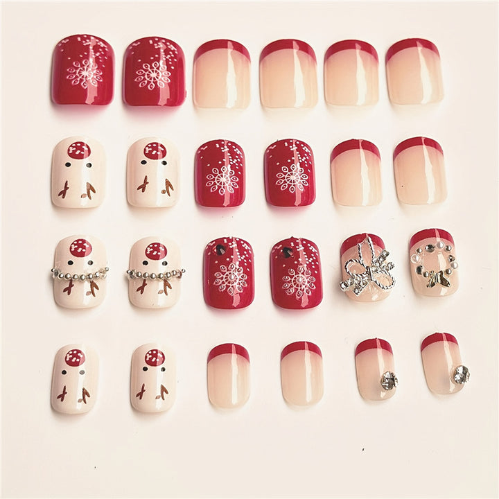 Festive Holiday Themed Nail Art Kalsten