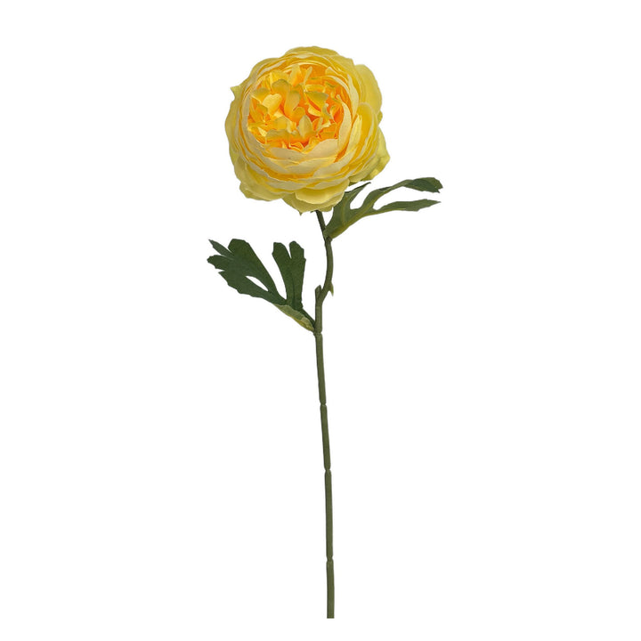 Lifelike Faux Peony Floral Stem Arrangement