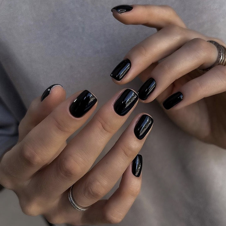 Glossy Gel Nail Art Extensions Kalsten