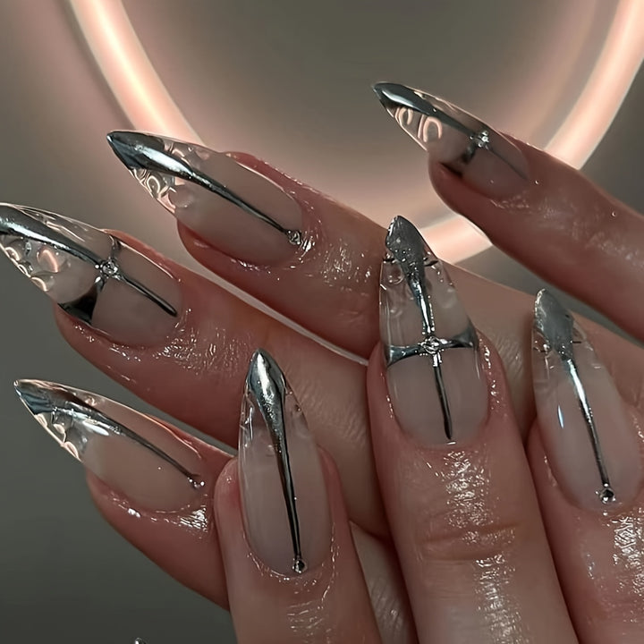 Elegant Stiletto Press-On Nail Set Kalsten