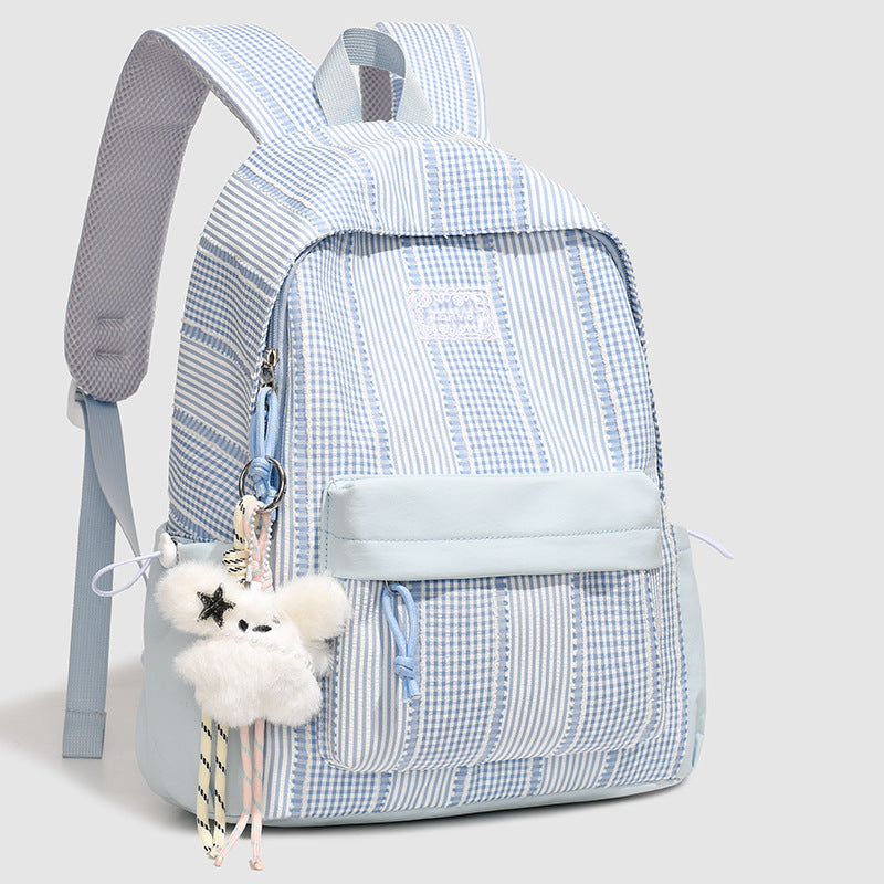 Stylish Striped Design Backpack Kalsten