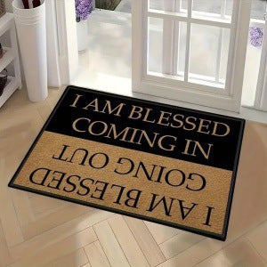 Rustic Welcome Mat