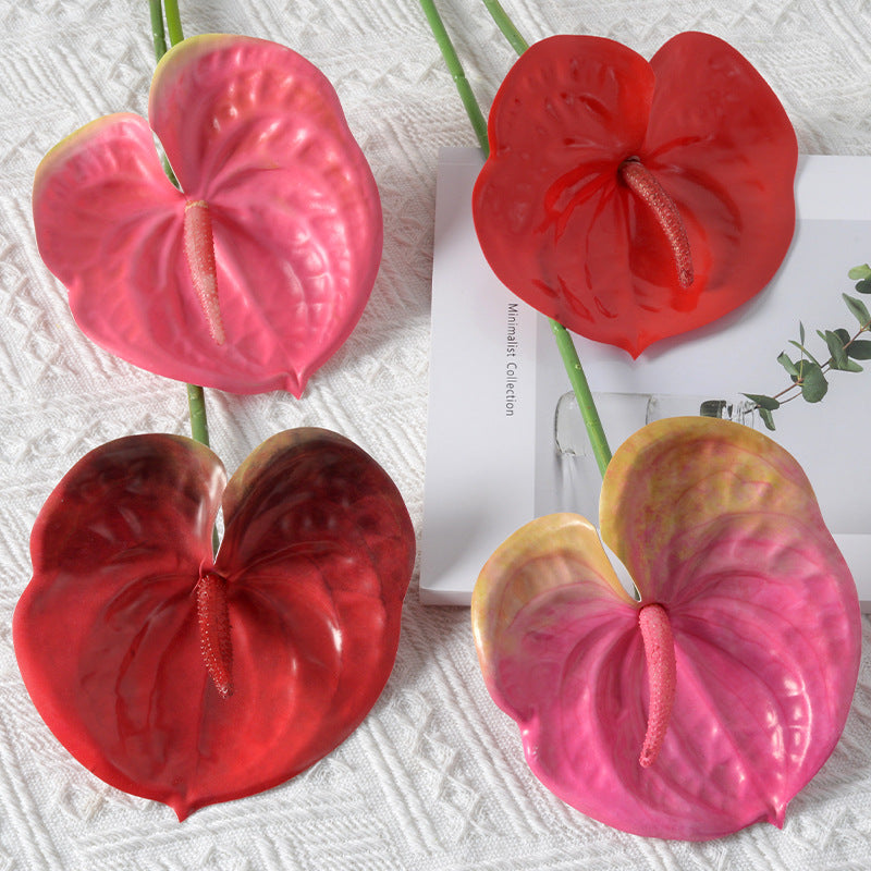 Decorative Artificial Anthurium Flower Stem