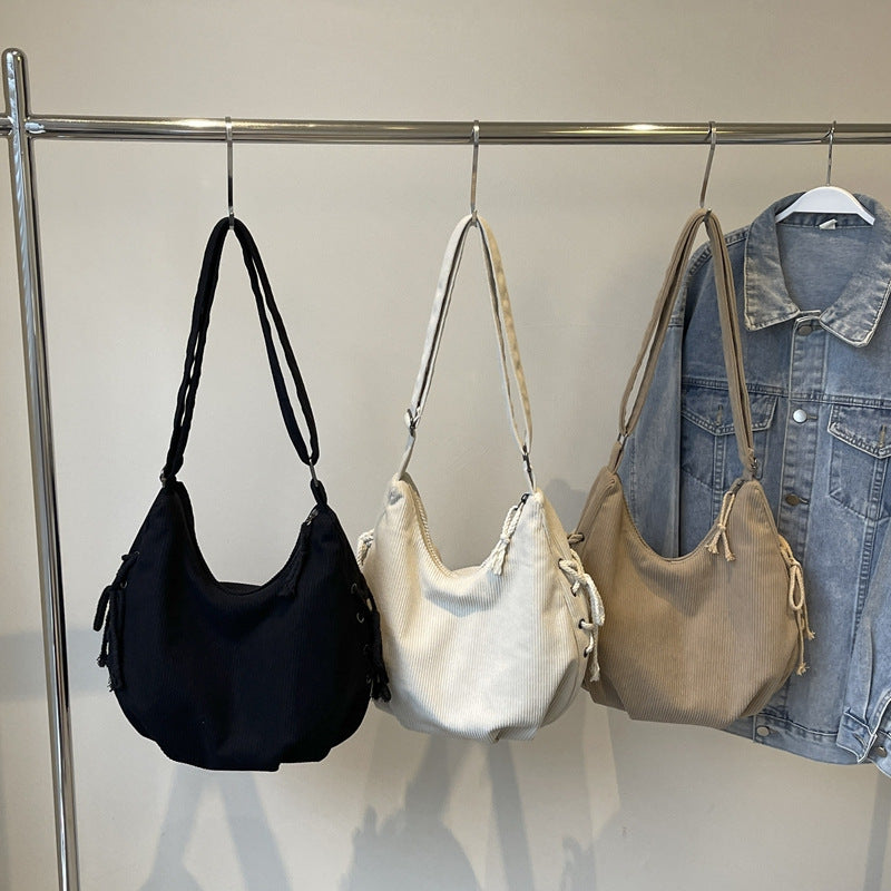 Casual Textured Hobo Bag Kalsten