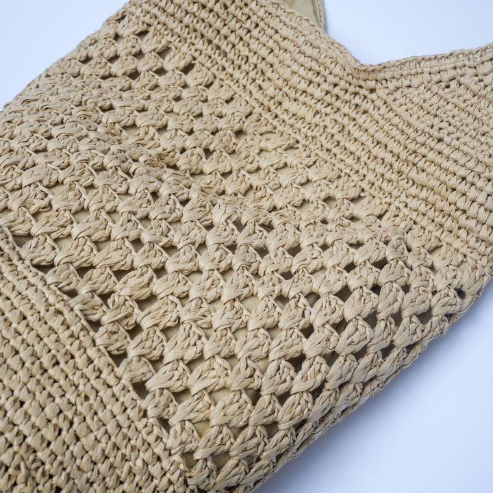 Handbag with Knitted Design Kalsten
