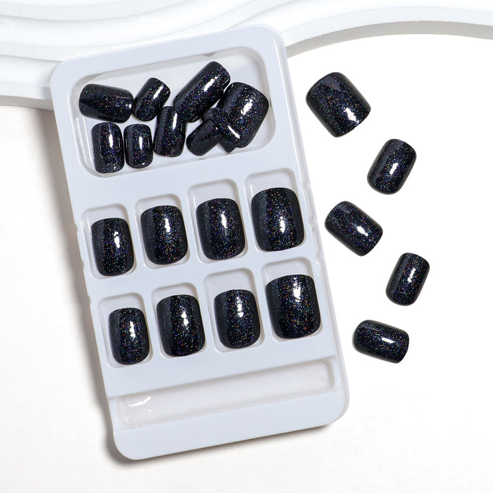 Glamorous Glitter-Infused Press-On Nail Set Kalsten