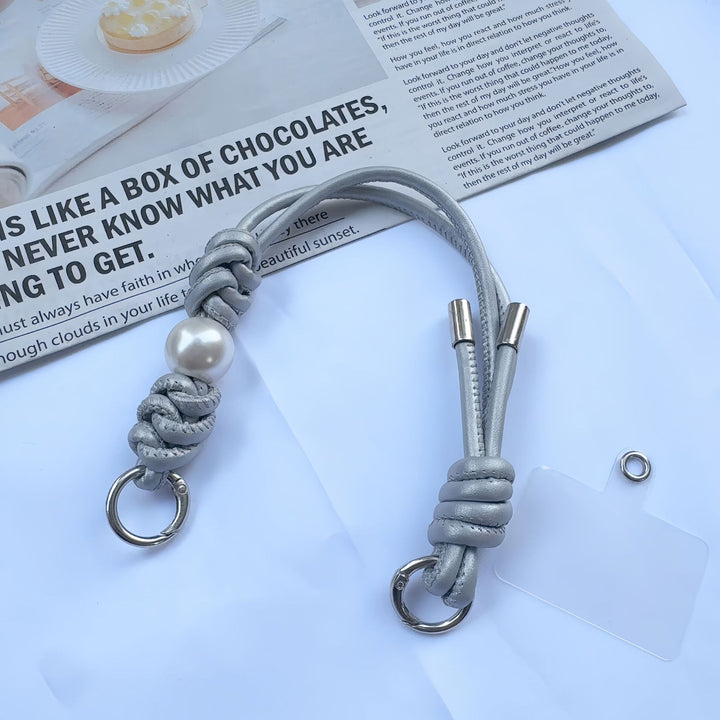 Elegant Braided Keyring Strap Kalsten