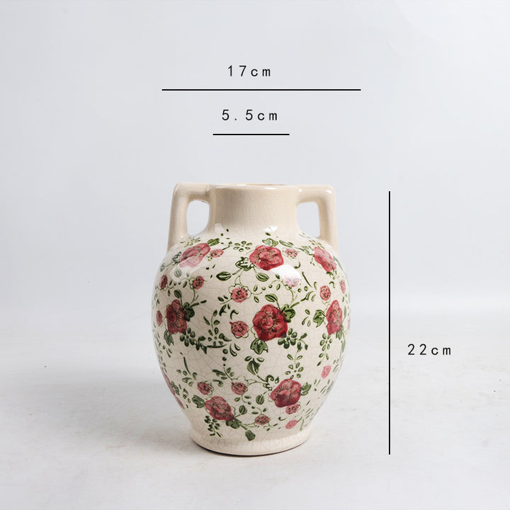 Floral Ceramic Flower Pot Kalsten