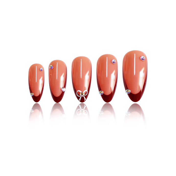 Elegant Press-On Stiletto Nail Art Kalsten