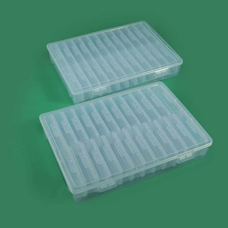 Multi-Division Transparent Craft Storage Box Kalsten