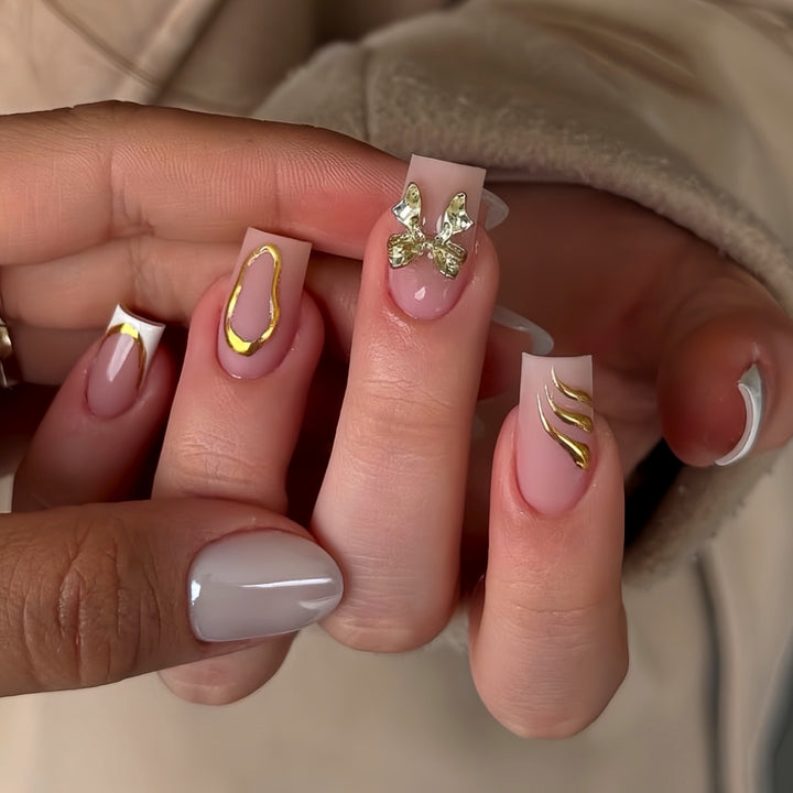 Premium Elegant Press-On Nail Set Kalsten