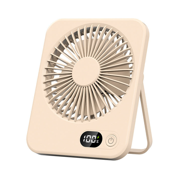 Women's Portable Table Fan with LCD Display Kalsten
