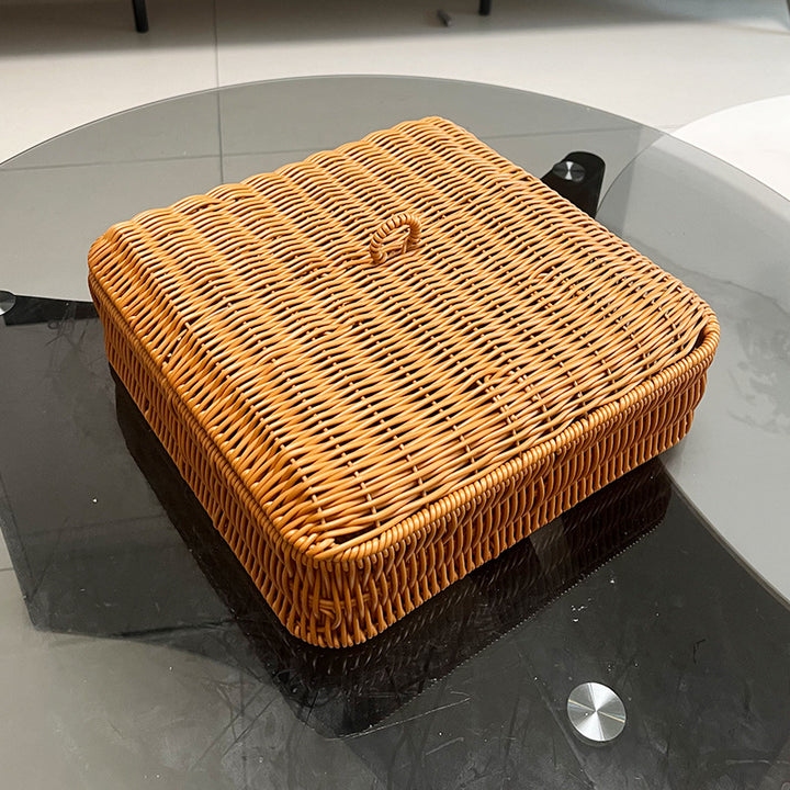Multi-Compartment Woven Fruit Basket Kalsten