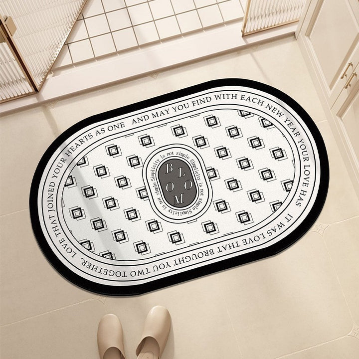 Inspirational Quote Area Mat