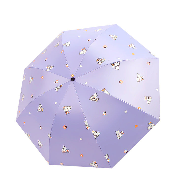 Women's Folding Umbrella with Playful Design Kalsten