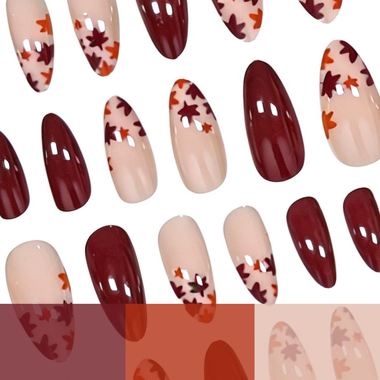 Autumn-Inspired Long-Lasting Nail Art Kalsten