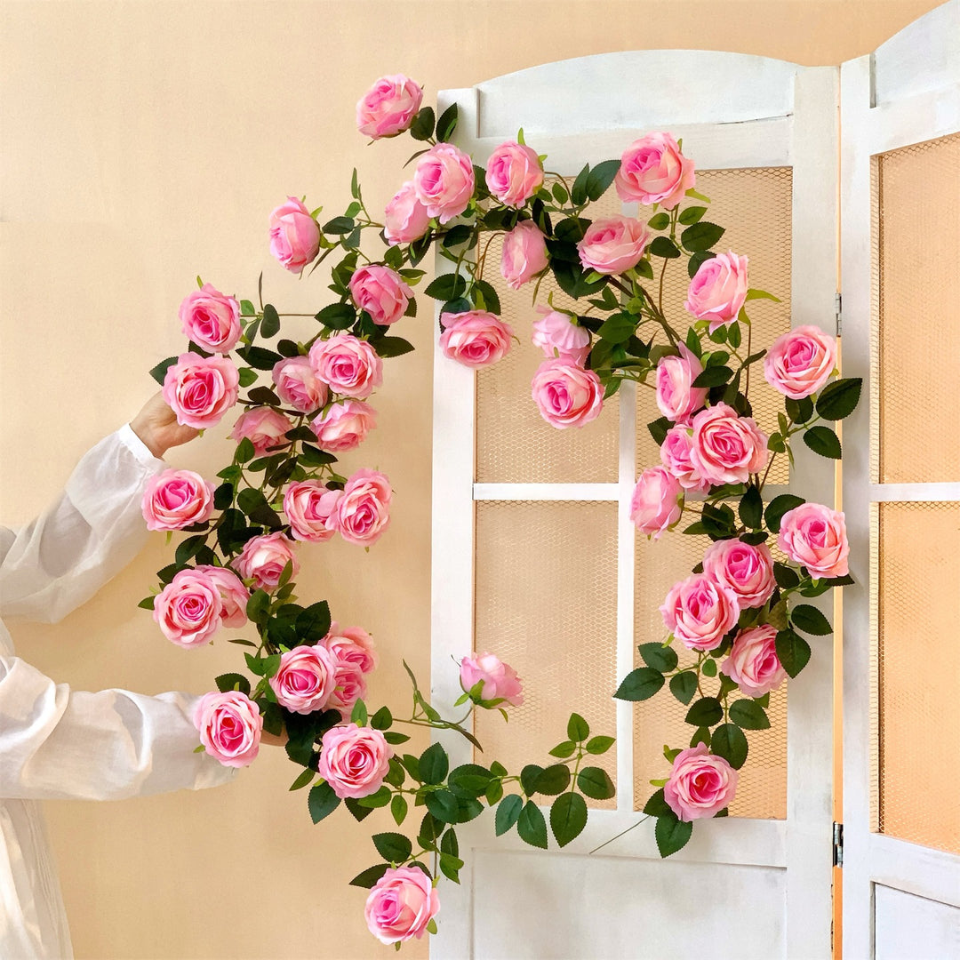 Decorative Floral Garland for Home Decor Display