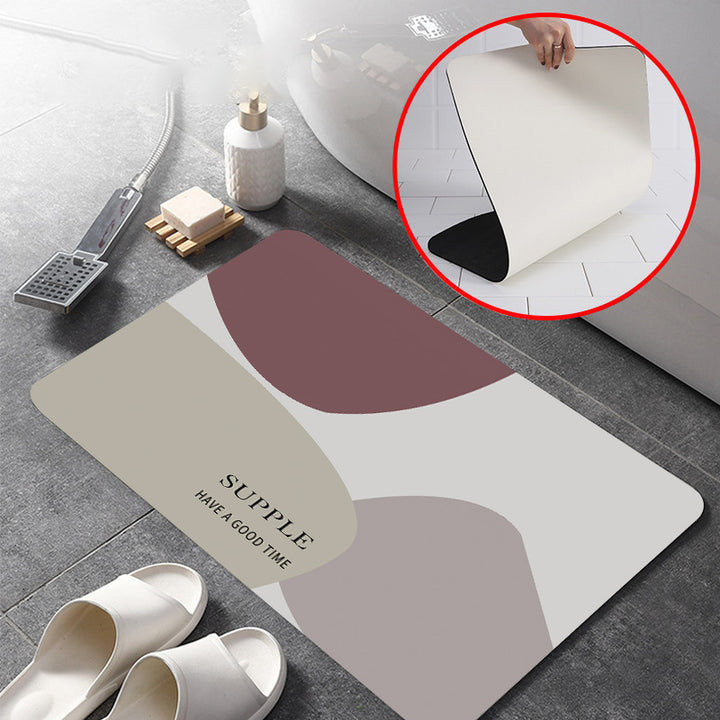 Absorbent Non-Slip Bathroom Mat