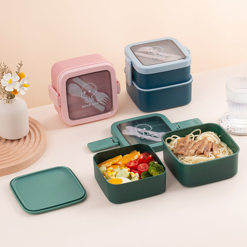 Four-Compartment Food Storage Lunch Box