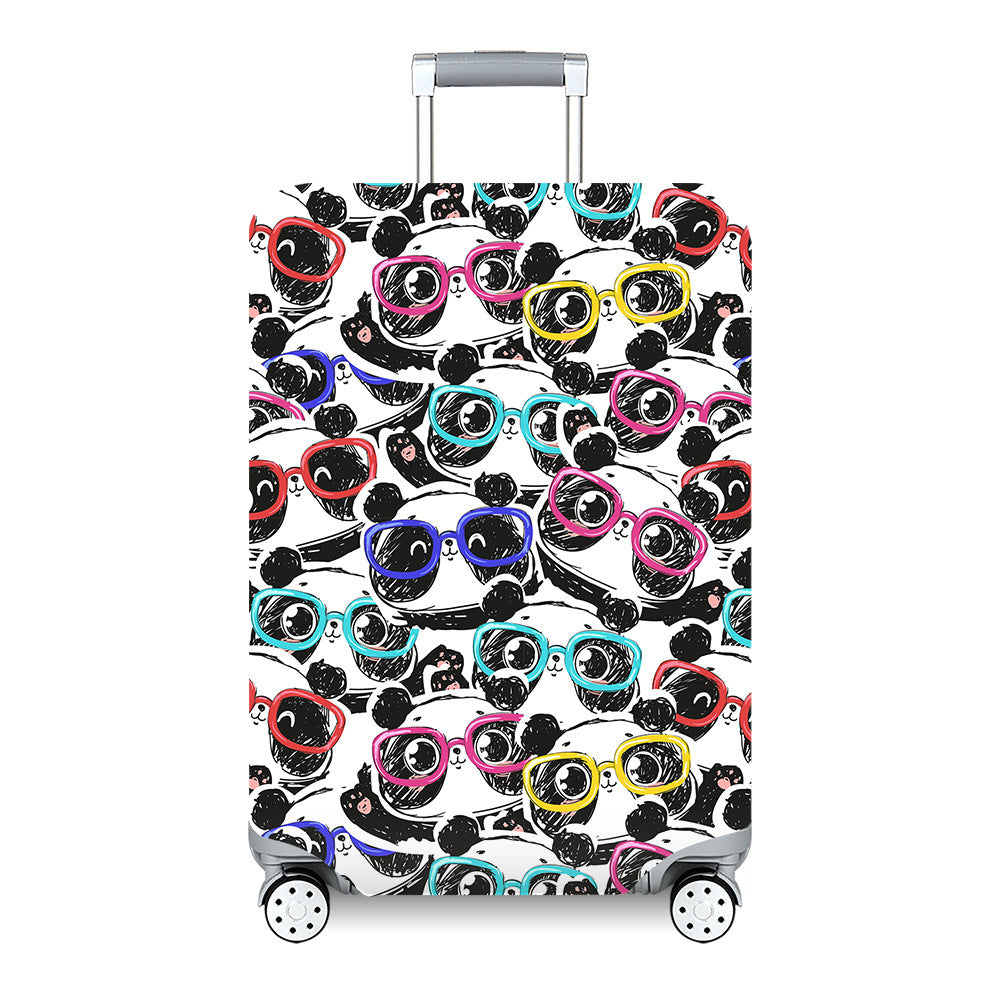 Women's Travel Suitcase with Colorful Floral Design Kalsten